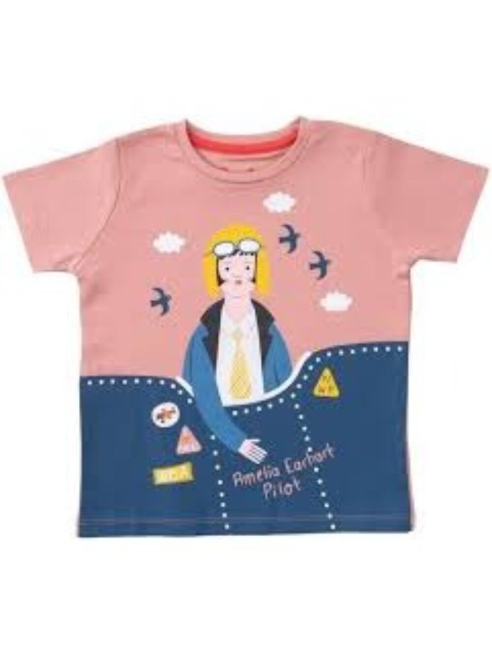 Piccolina Amelia  Earhart.  Tee, Size 10